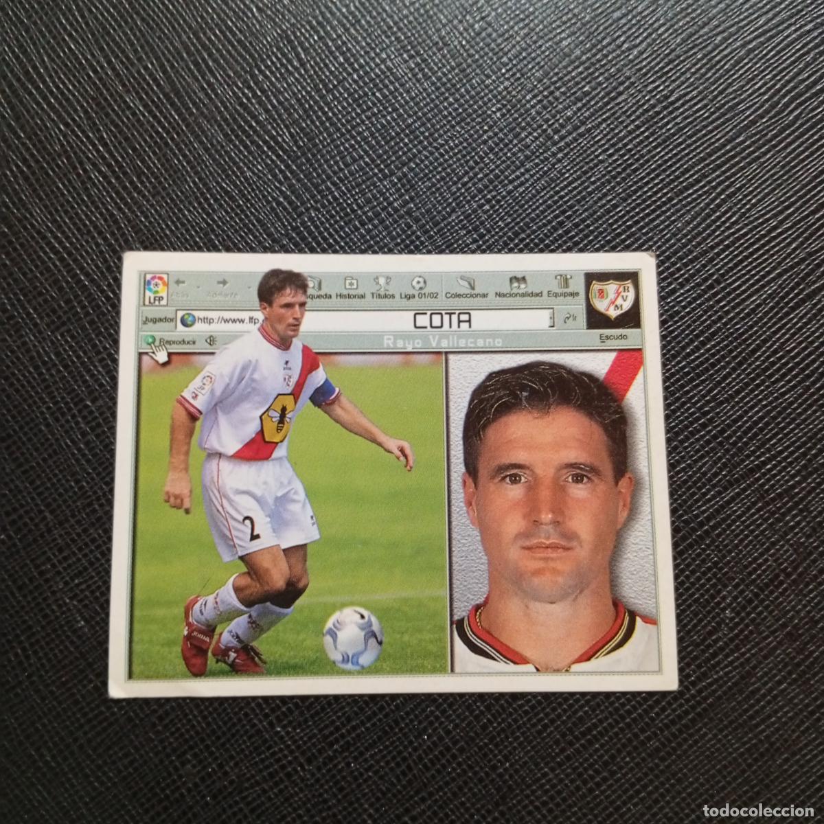 Cromos de Futebol: COTA RAYO VALLECANO ESTE 2001 2002 CROMO FUTBOL 01 02 LIGA - SIN PEGAR - A216 PG262