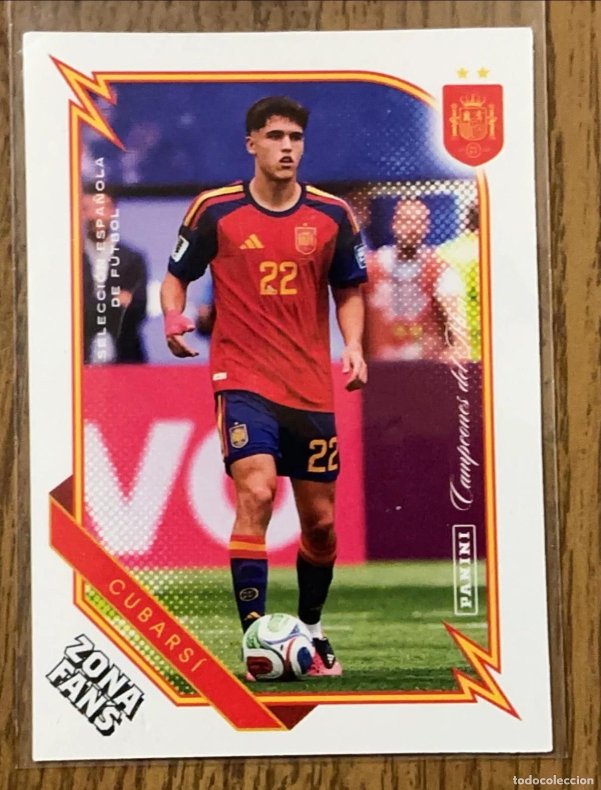 Cromos de Futebol: Pau Cubarsi #35 Zona Fans Panini Club Campones Mundo Pasion Espa&ntilde;a 2026