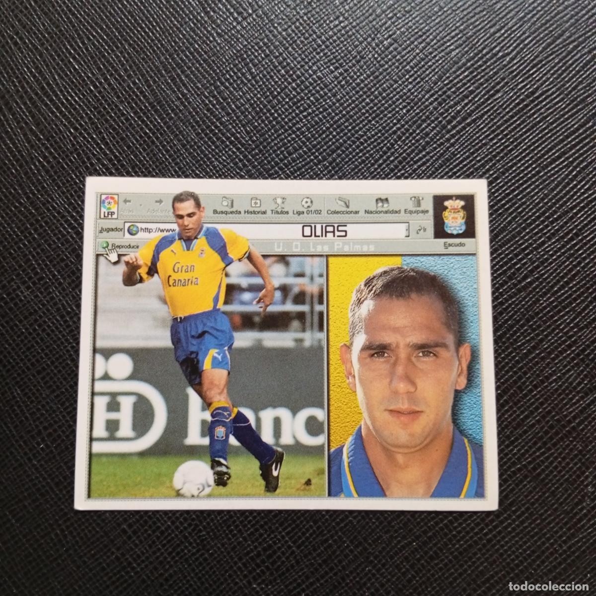 Fu&szlig;ball-Sticker: OLIAS LAS PALMAS ESTE 2001 2002 CROMO FUTBOL 01 02 LIGA - SIN PEGAR - A216 PG262