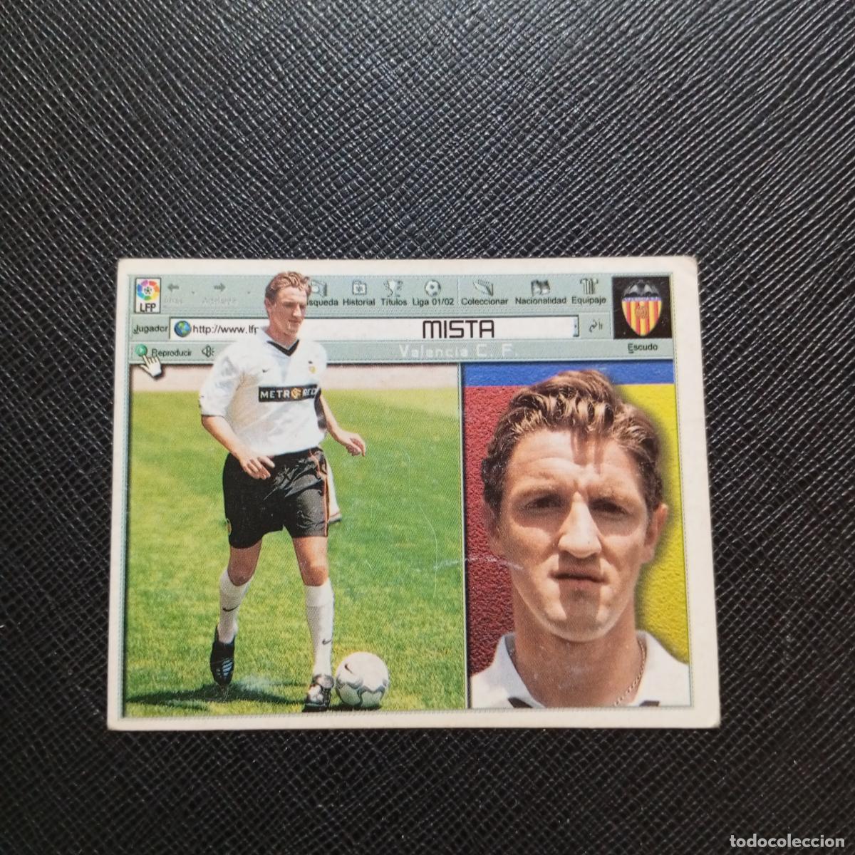 Fu&szlig;ball-Sticker: MISTA VALENCIA ESTE 2001 2002 CROMO FUTBOL 01 02 LIGA - SIN PEGAR - A216 PG271