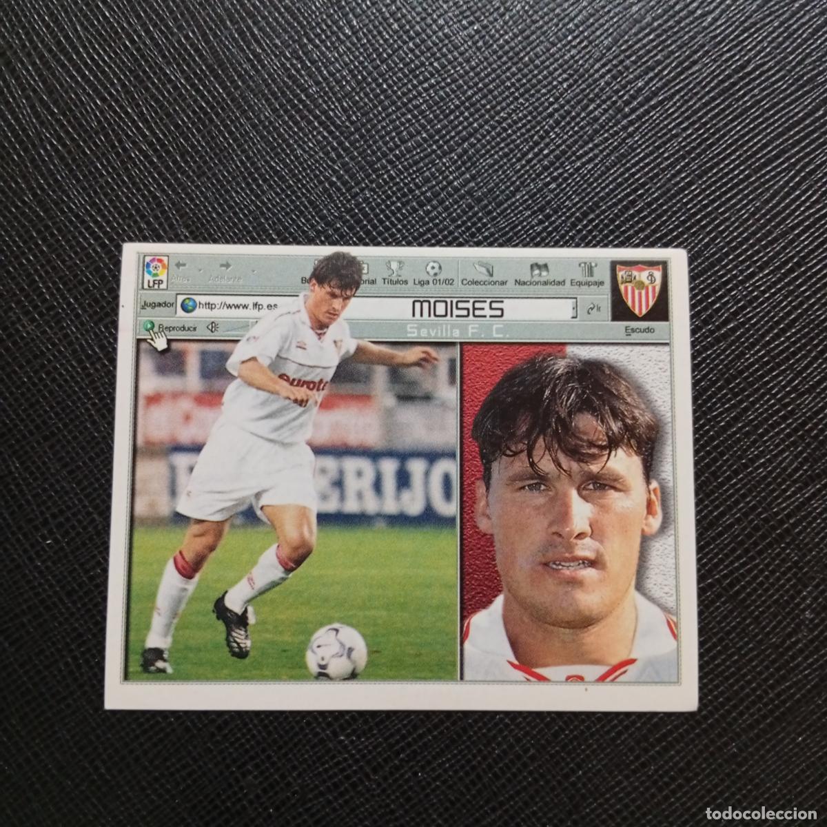 Cromos de f&uacute;tbol: MOISES SEVILLA ESTE 2001 2002 CROMO FUTBOL 01 02 LIGA - SIN PEGAR - A216 PG271