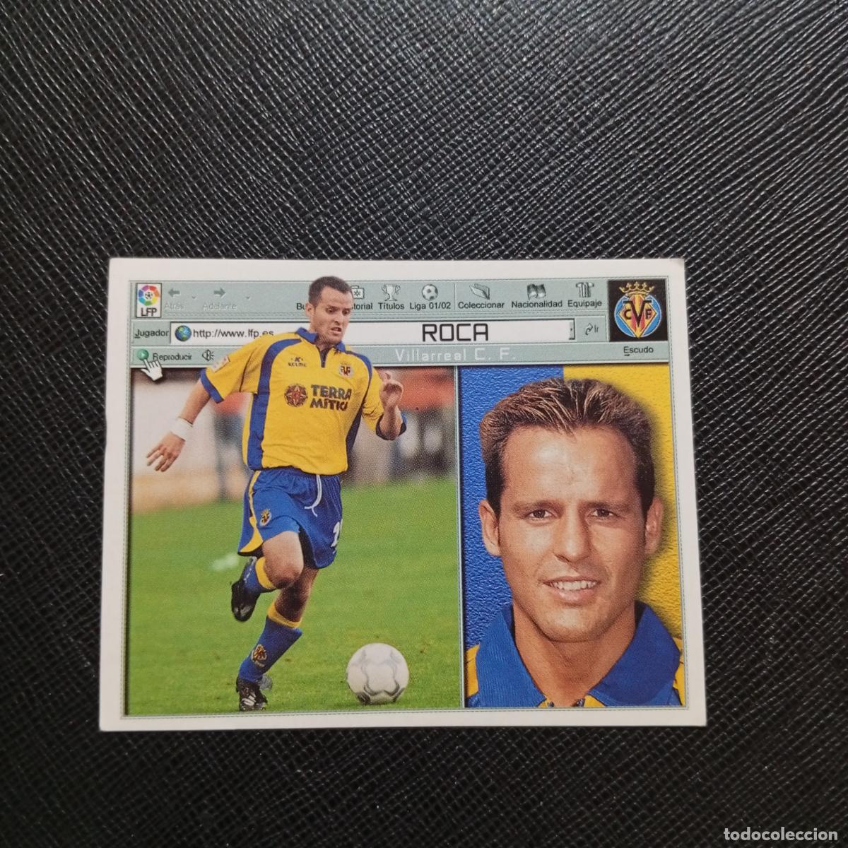 Cromos de f&uacute;tbol: ROCA VILLARREAL ESTE 2001 2002 CROMO FUTBOL 01 02 LIGA - SIN PEGAR - A216 PG271