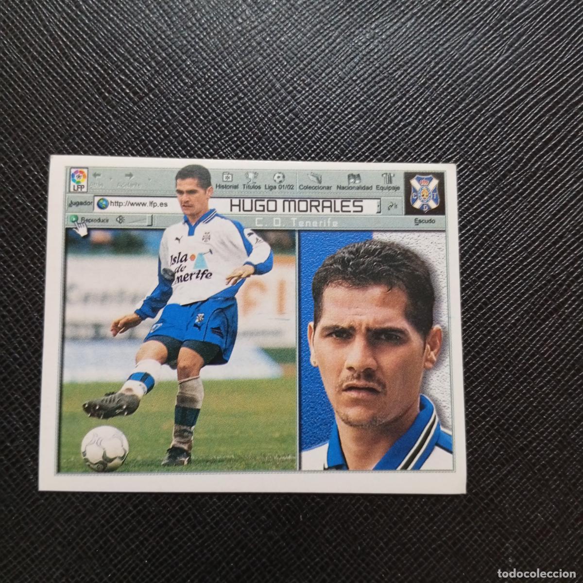 Cromos de f&uacute;tbol: HUGO MORALES TENERIFE ESTE 2001 2002 CROMO FUTBOL 01 02 LIGA - SIN PEGAR - A216 PG271