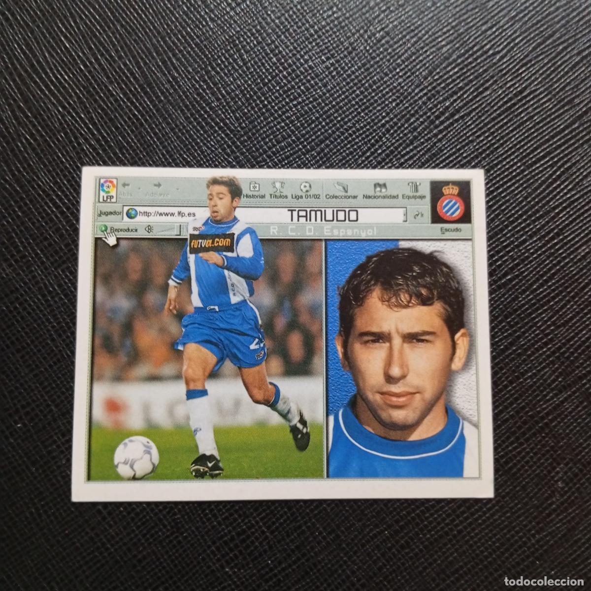 Cromos de f&uacute;tbol: TAMUDO ESPA&Ntilde;OL ESTE 2001 2002 CROMO FUTBOL 01 02 LIGA - SIN PEGAR - A216 PG280