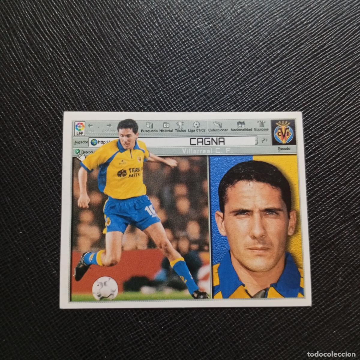 Football Stickers: CAGNA VILLARREAL ESTE 2001 2002 CROMO FUTBOL 01 02 LIGA - SIN PEGAR - A216 PG280
