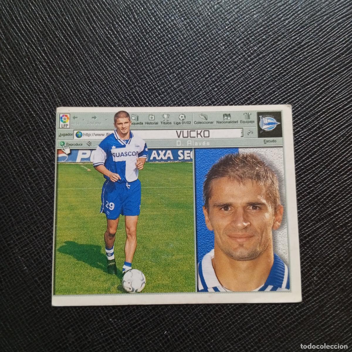 Cromos de f&uacute;tbol: VUCKO ALAVES ESTE 2001 2002 CROMO FUTBOL 01 02 LIGA - SIN PEGAR - A216 PG280