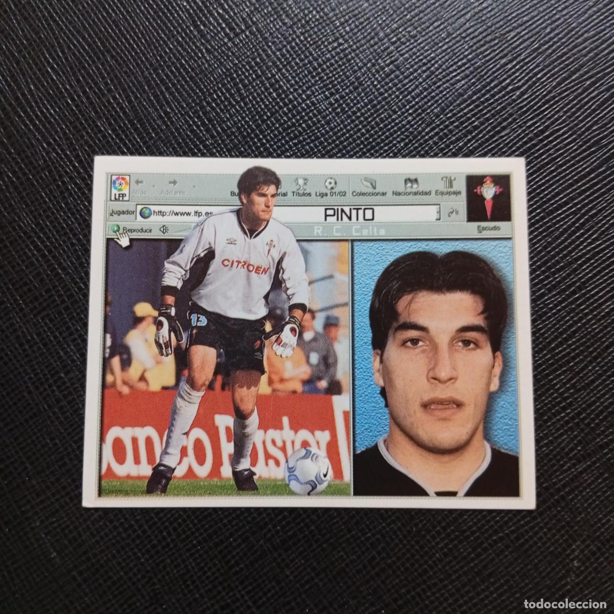 Cromos de f&uacute;tbol: PINTO CELTA ESTE 2001 2002 CROMO FUTBOL 01 02 LIGA - SIN PEGAR - A216 PG289