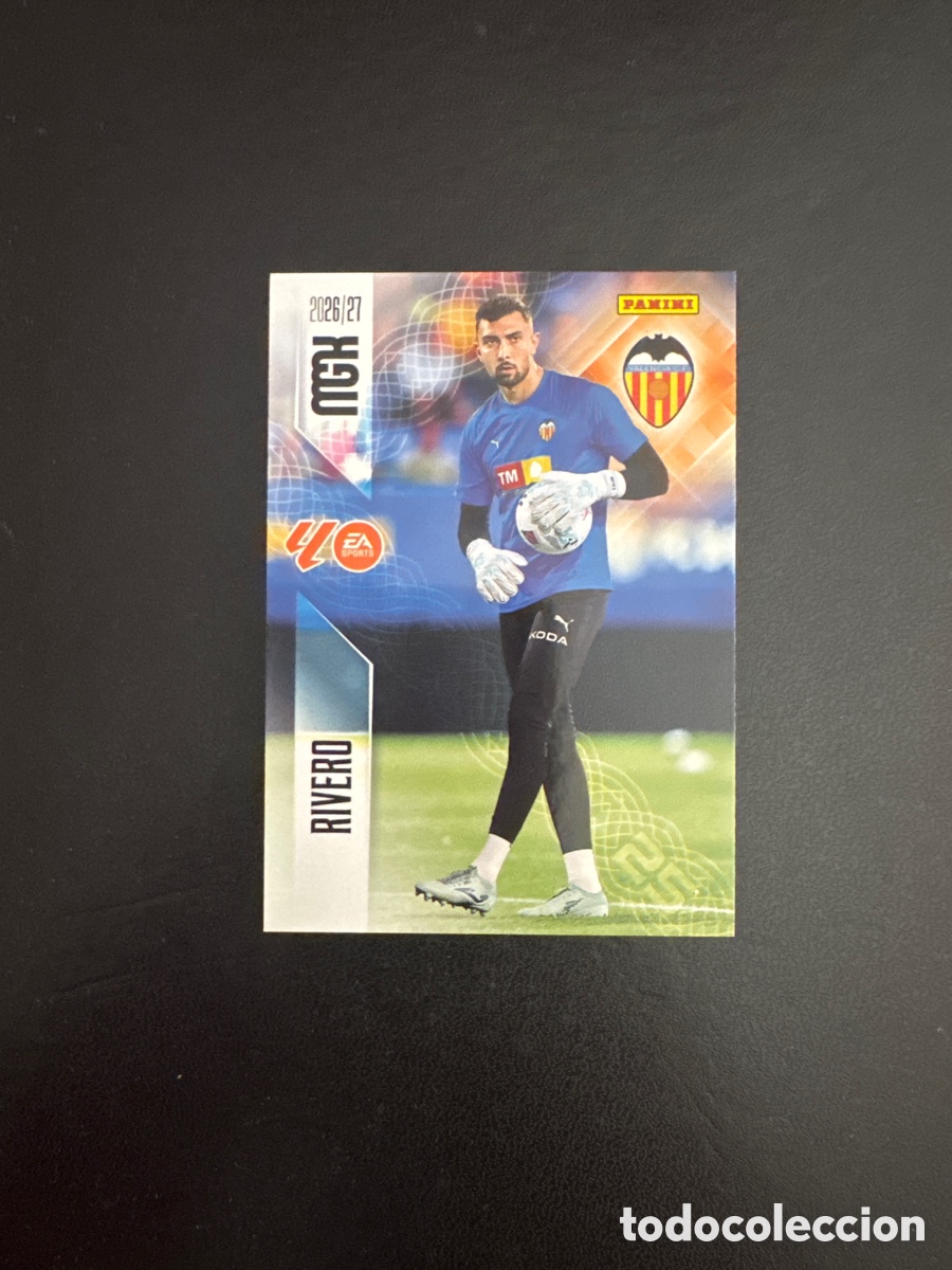 Cromos de f&uacute;tbol: RIVERO VALENCIA NUMERO 345 MEGACRACKS 2026 2027