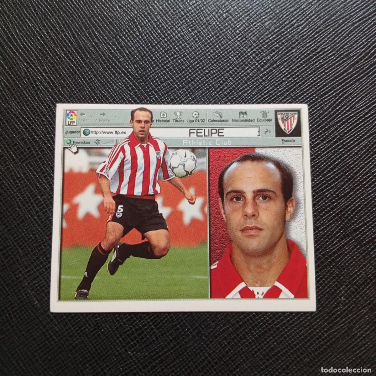 Cromos de f&uacute;tbol: FELIPE BILBAO ESTE 2001 2002 CROMO FUTBOL 01 02 LIGA - SIN PEGAR - A216 PG289
