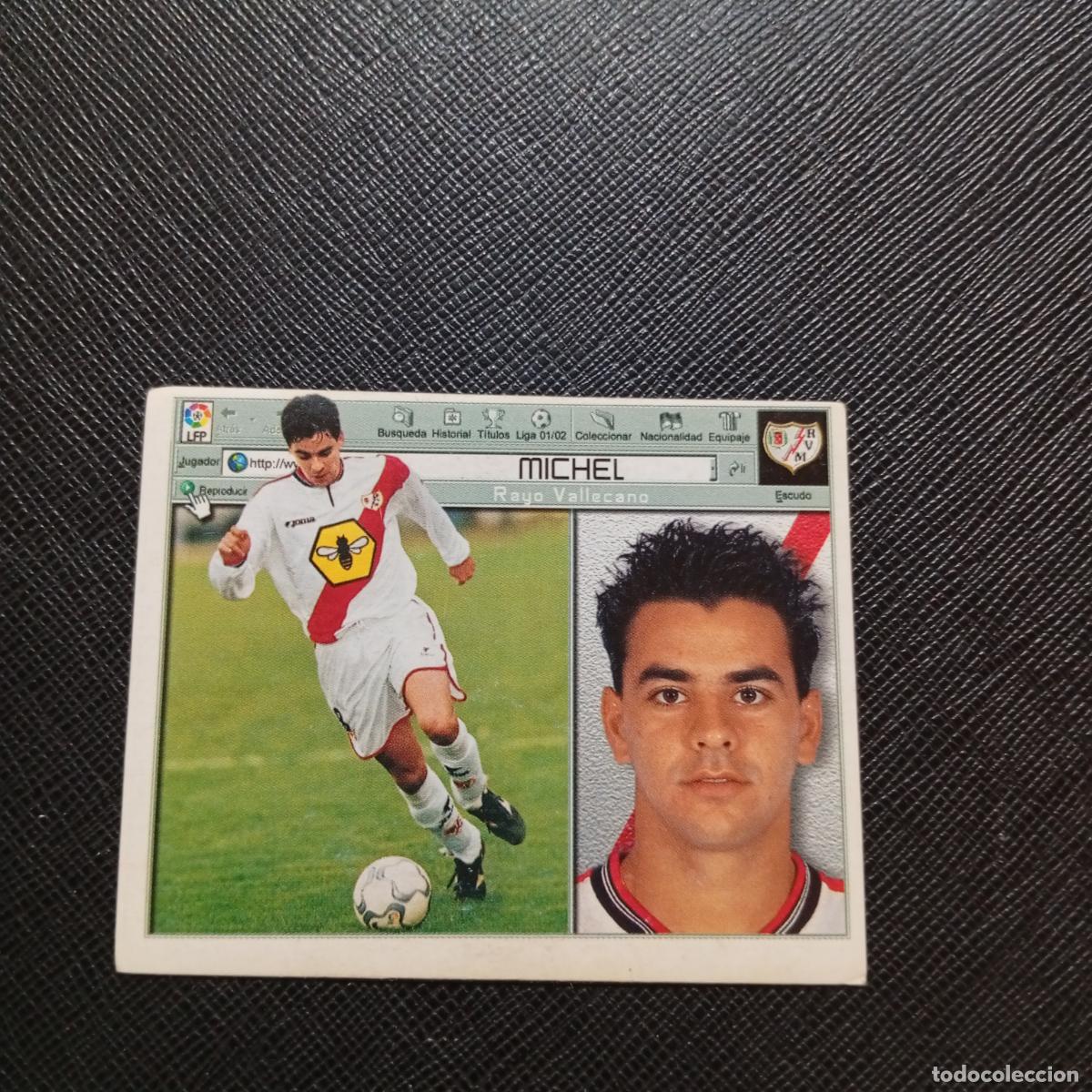Cartes &agrave; collectionner de Football: MICHEL RAYO VALLECANO ESTE 2001 2002 CROMO FUTBOL 01 02 LIGA - SIN PEGAR - A216 PG289