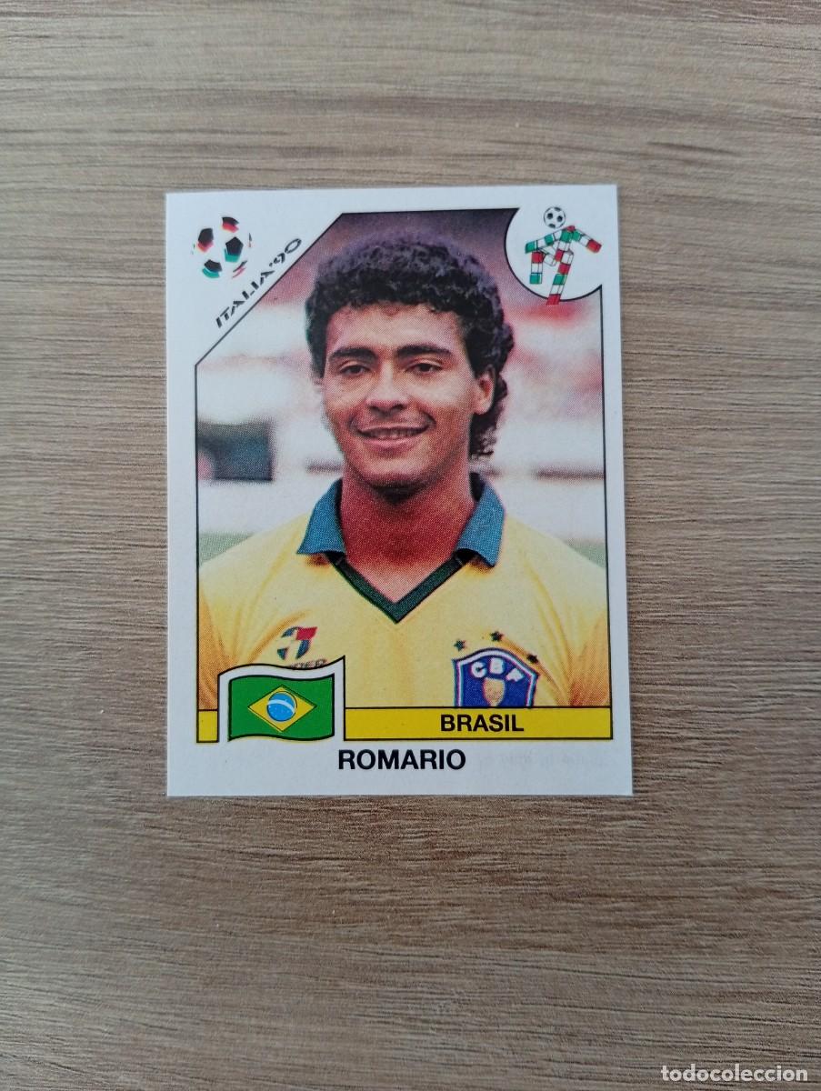 Cartes &agrave; collectionner de Football: ROMARIO 208 BRASIL PANINI ITALIA 1990 90 SIN PEGAR NUNCA PEGADO