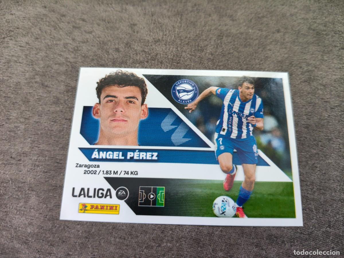 Figurine di Calcio: Cromo 17 &Aacute;NGEL P&Eacute;REZ D. ALAV&Eacute;S. Colecci&oacute;n LALIGA F&uacute;tbol 2026-2027 PANINI Nuevo