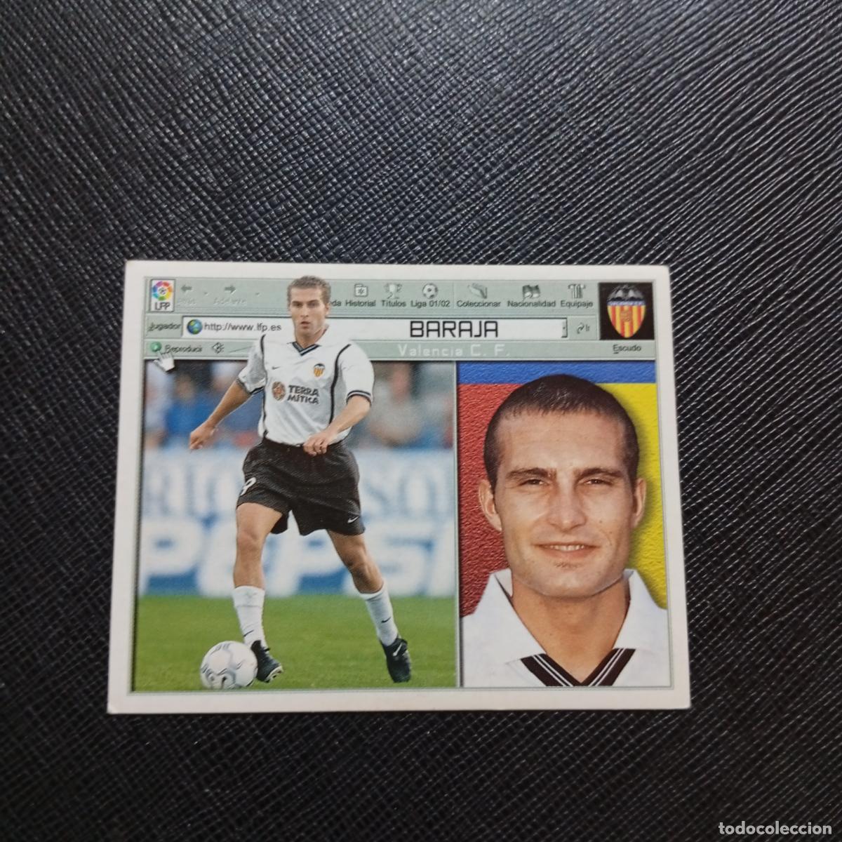 Cartes &agrave; collectionner de Football: BARAJA VALENCIA ESTE 2001 2002 CROMO FUTBOL 01 02 LIGA - SIN PEGAR - A216 PG289