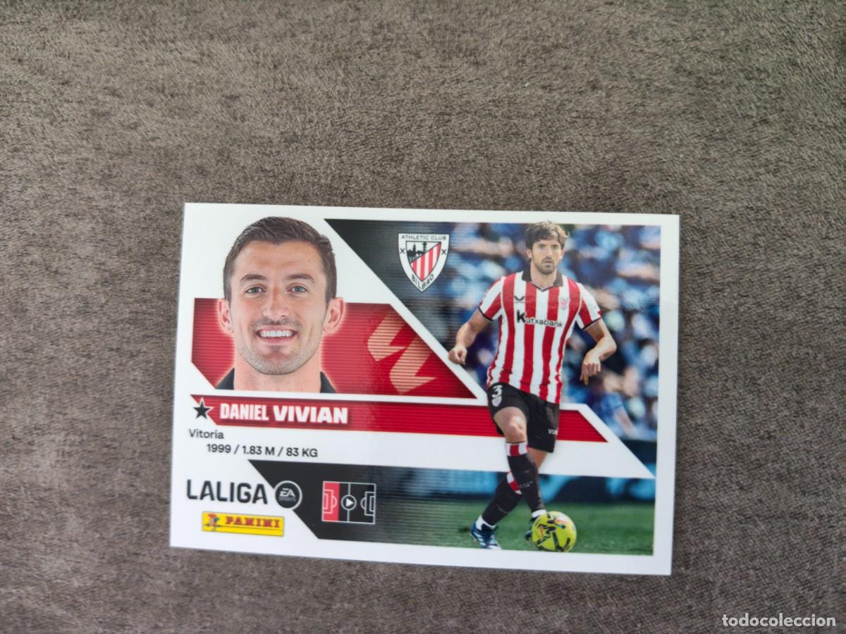 Fu&szlig;ball-Sticker: Cromo 7 DANIEL VIVIAN ATHLETIC CLUB. Colecci&oacute;n LALIGA F&uacute;tbol 2026-2027 PANINI Nuevo