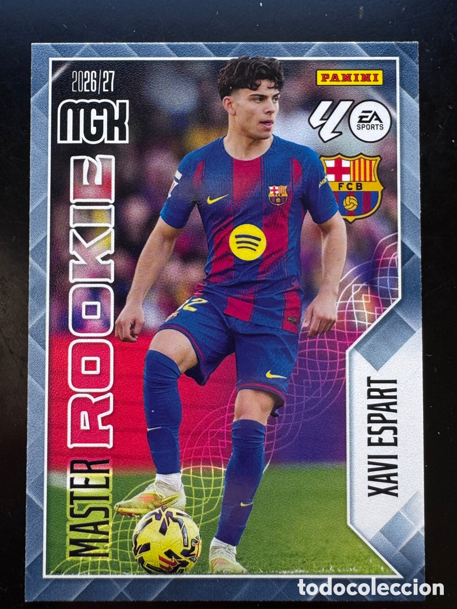 Fu&szlig;ball-Sticker: Xavi Espart Master Rookie 422 Barcelona Megacracks 2026/27