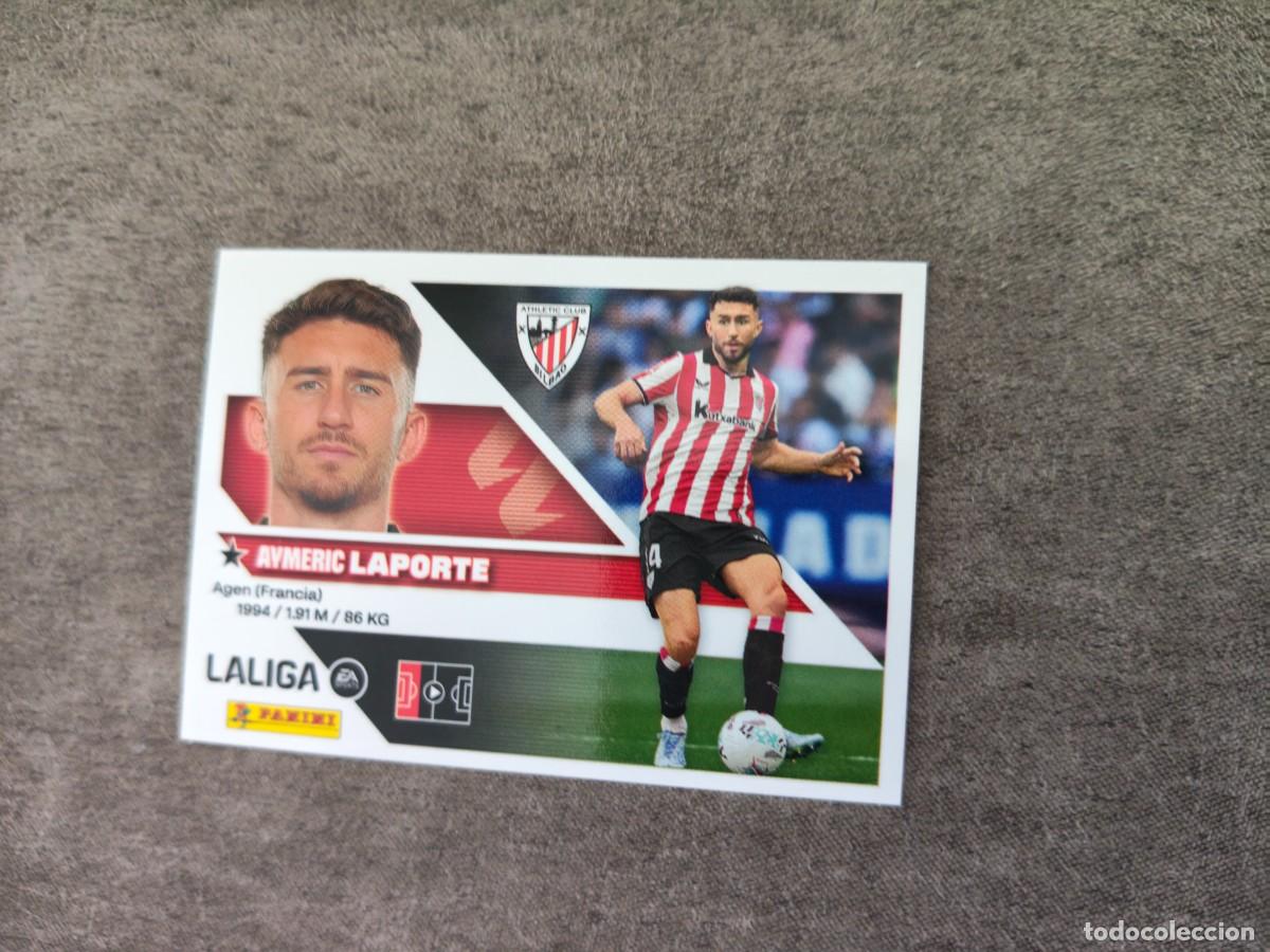 Cromos de f&uacute;tbol: Cromo 8 AYMERIC LAPORTE ATHLETIC CLUB. Colecci&oacute;n LALIGA F&uacute;tbol 2026-2027 PANINI Nuevo