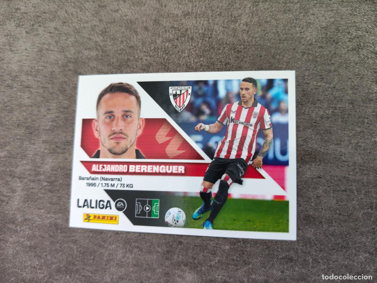 Cromos de f&uacute;tbol: Cromo 16 ALEJANDRO BERENGUER ATHLETIC CLUB. Colecci&oacute;n LALIGA F&uacute;tbol 2026-2027 PANINI Nuevo