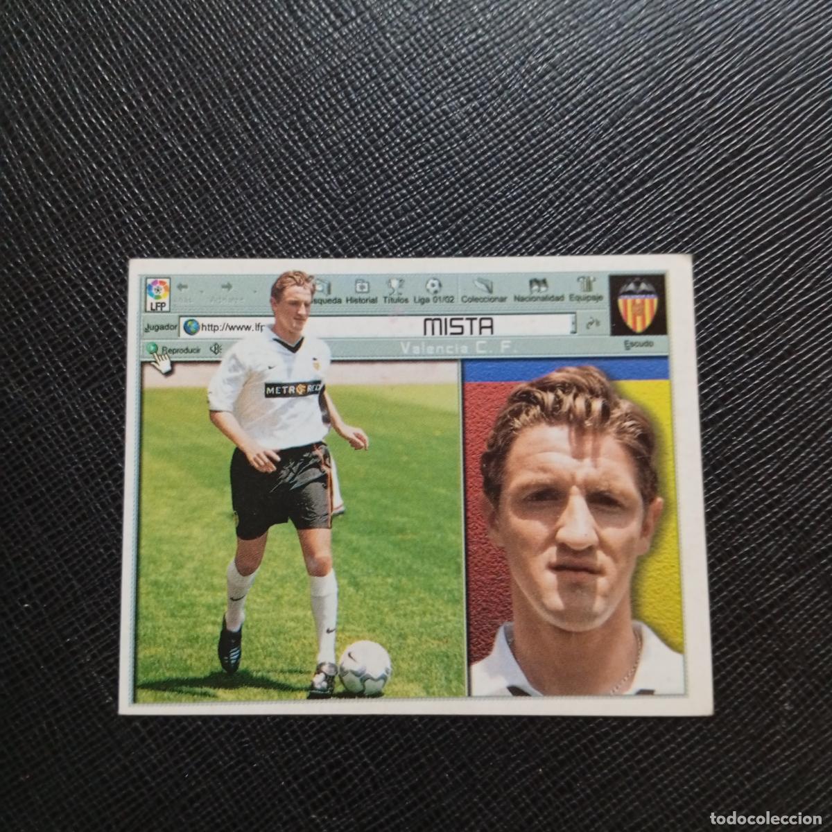 Cromos de f&uacute;tbol: MISTA VALENCIA ESTE 2001 2002 CROMO FUTBOL 01 02 LIGA - SIN PEGAR - A216 PG298