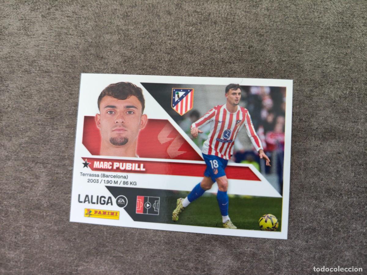 Cromos de f&uacute;tbol: Cromo 7 MARC PUBILL ATL&Eacute;TICO DE MADRID. Colecci&oacute;n LALIGA F&uacute;tbol 2026-2027 PANINI Nuevo
