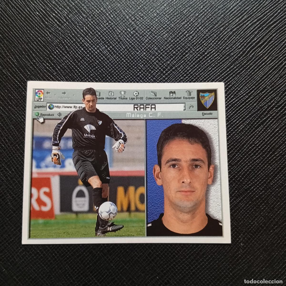 Cromos de f&uacute;tbol: RAFA MALAGA ESTE 2001 2002 CROMO FUTBOL 01 02 LIGA - SIN PEGAR - A216 PG298