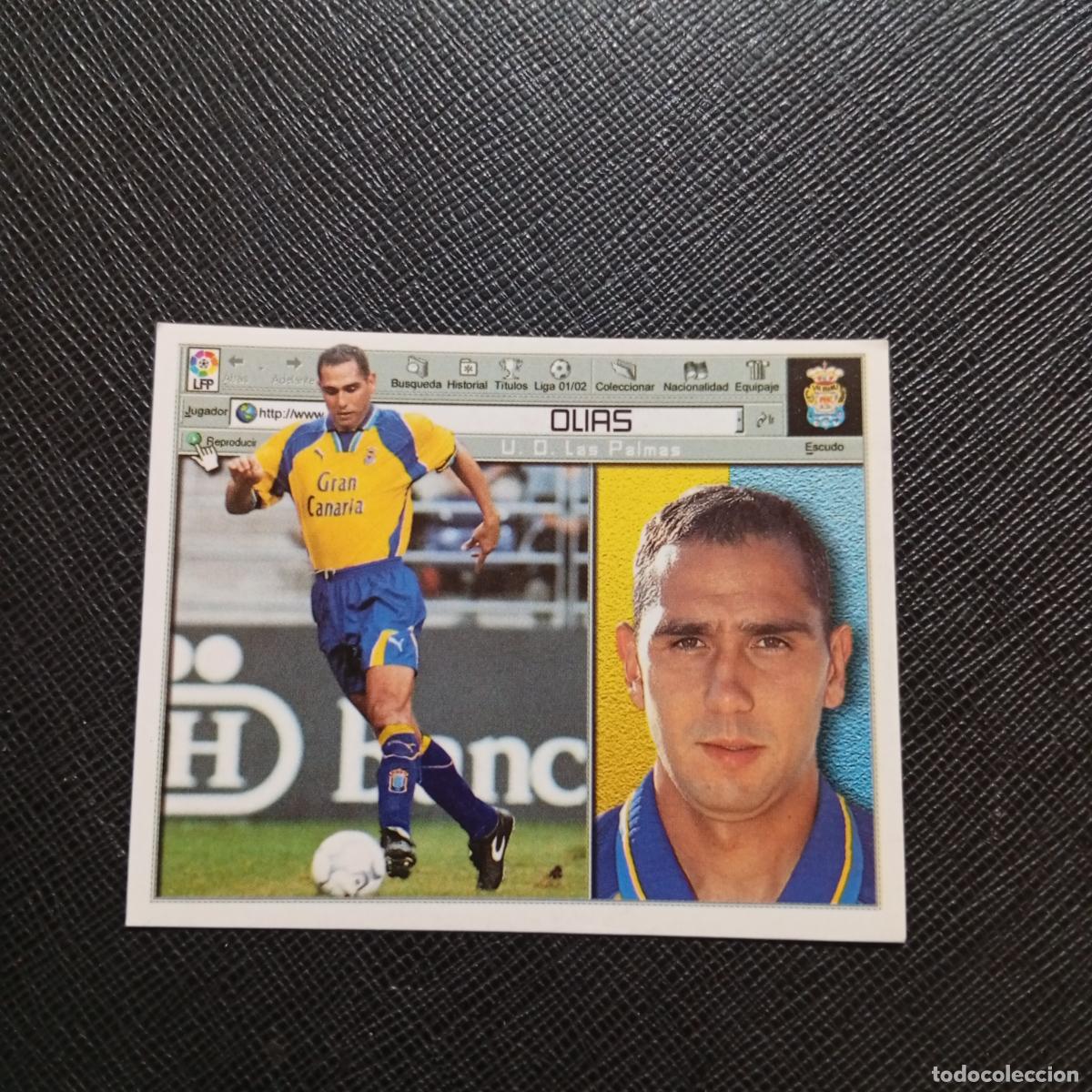 Cromos de f&uacute;tbol: OLIAS LAS PALMAS ESTE 2001 2002 CROMO FUTBOL 01 02 LIGA - SIN PEGAR - A216 PG298