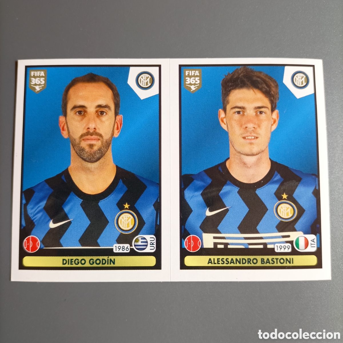Cromos de f&uacute;tbol: STICKER PANINI ALBUM 2021. FIFA 365 (INTER MILANO) №218 A B