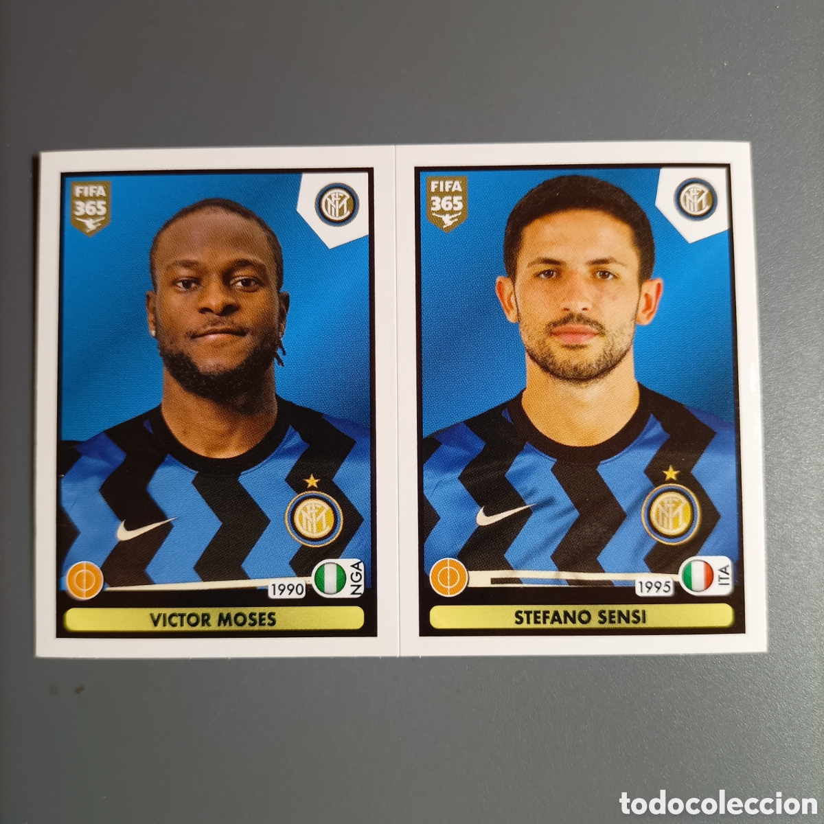 Cromos de f&uacute;tbol: STICKER PANINI ALBUM 2021. FIFA 365 (INTER MILANO) №225 A B