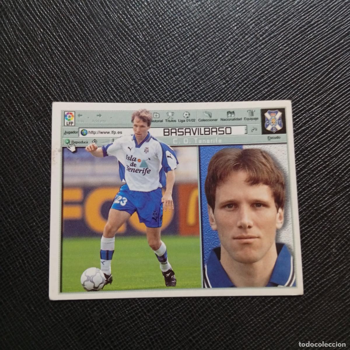 Cromos de f&uacute;tbol: BASAVILBASO TENERIFE ESTE 2001 2002 CROMO FUTBOL 01 02 LIGA - SIN PEGAR - A216 PG298