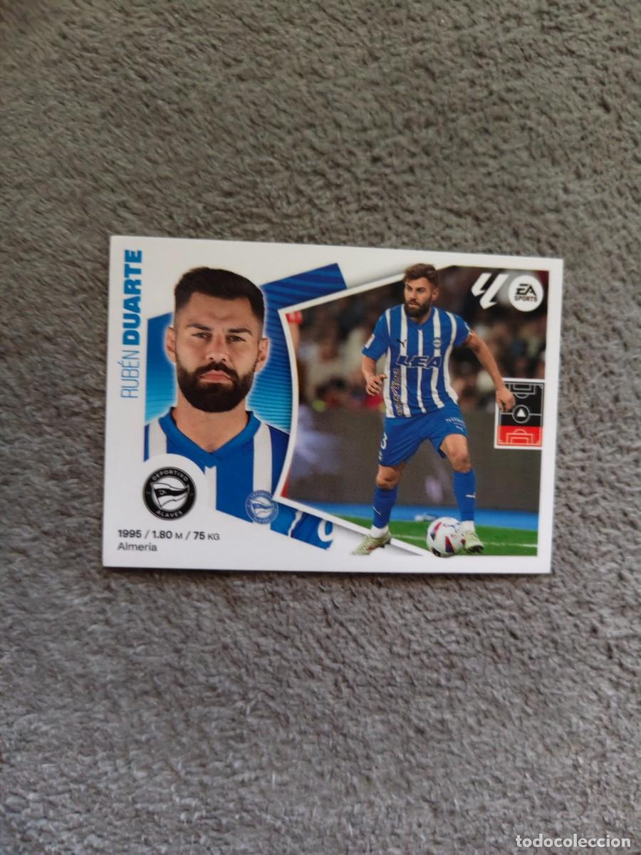 Cromos de f&uacute;tbol: 9 ESTE LA LIGA 24 25 RUB&Eacute;N DUARTE (9) DEPORTIVO ALAV&Eacute;S LALIGA PANINI 2024 2025