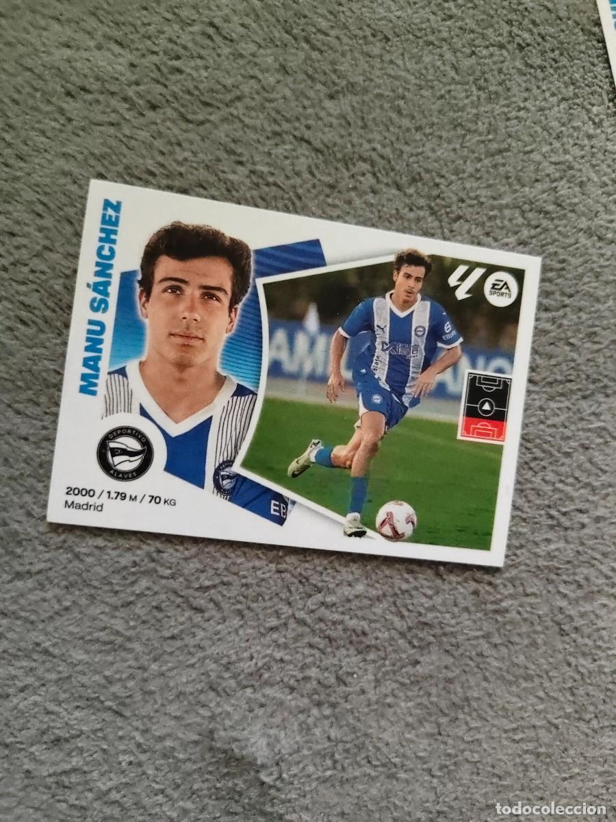 Cromos de f&uacute;tbol: ESTE LA LIGA 24 25 MANU S&Aacute;NCHEZ (10 BIS) DEPORTIVO ALAV&Eacute;S LALIGA PANINI 2024 2025