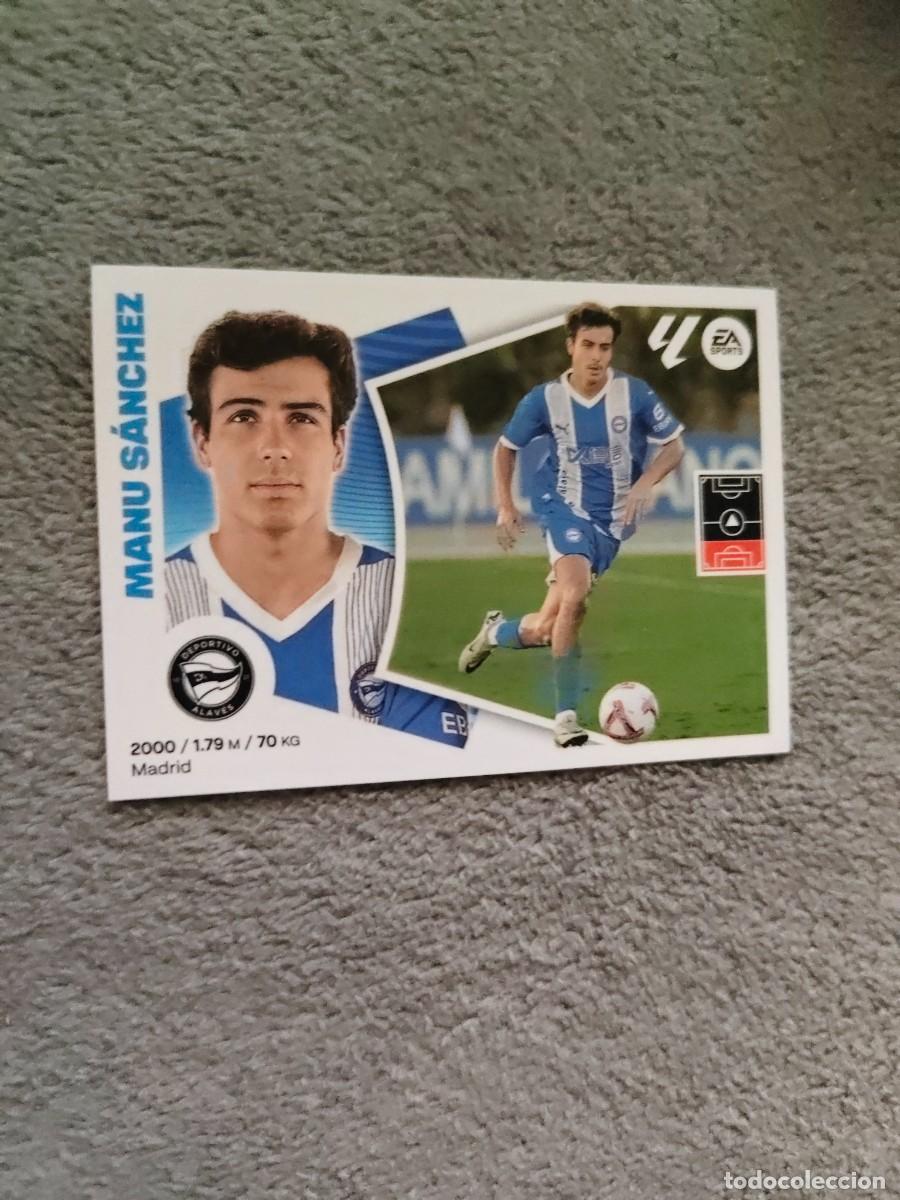 Cromos de f&uacute;tbol: ESTE LA LIGA 24 25 MANU S&Aacute;NCHEZ (10 BIS) DEPORTIVO ALAV&Eacute;S LALIGA PANINI 2024 2025