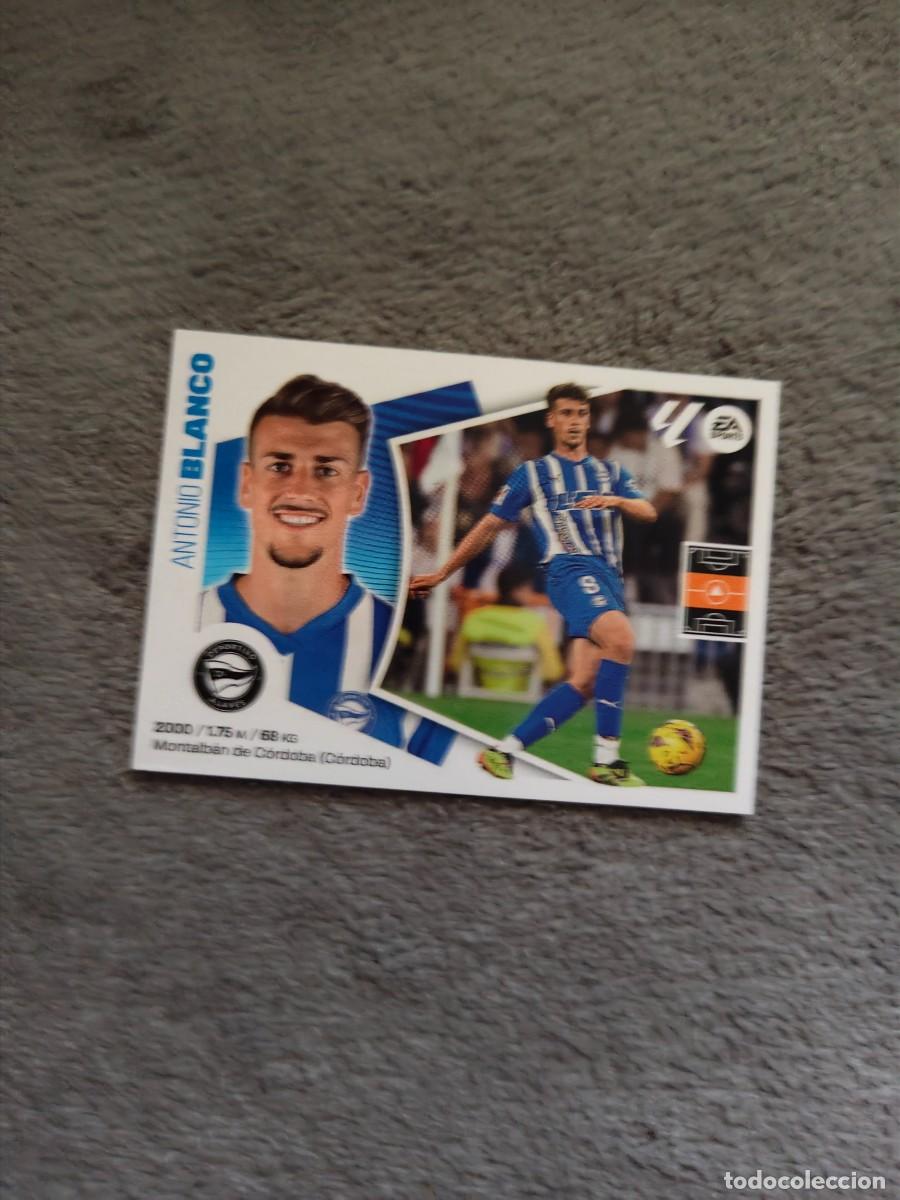 Cromos de f&uacute;tbol: ESTE LA LIGA 24 25 ANTONIO BLANCO (13) DEPORTIVO ALAV&Eacute;S LALIGA PANINI 2024 2025