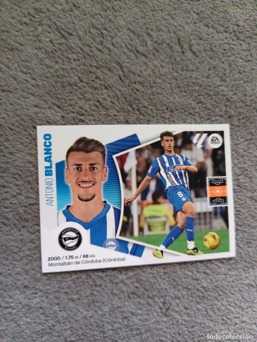Cromos de f&uacute;tbol: ESTE LA LIGA 24 25 ANTONIO BLANCO (13) DEPORTIVO ALAV&Eacute;S LALIGA PANINI 2024 2025