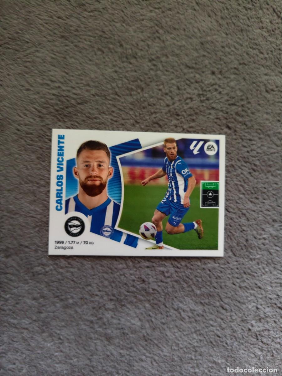 Cromos de f&uacute;tbol: ESTE LA LIGA 24 25 CARLOS VICENTE (17) DEPORTIVO ALAV&Eacute;S LALIGA PANINI 2024 2025