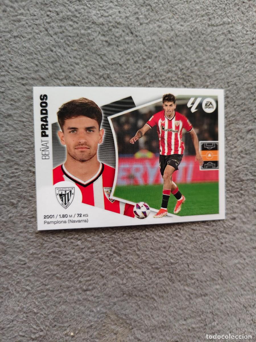 Cromos de f&uacute;tbol: ESTE LA LIGA 24 25 BE&Ntilde;AT PRADOS (12) ATHLETIC CLUB LALIGA PANINI 2024 2025