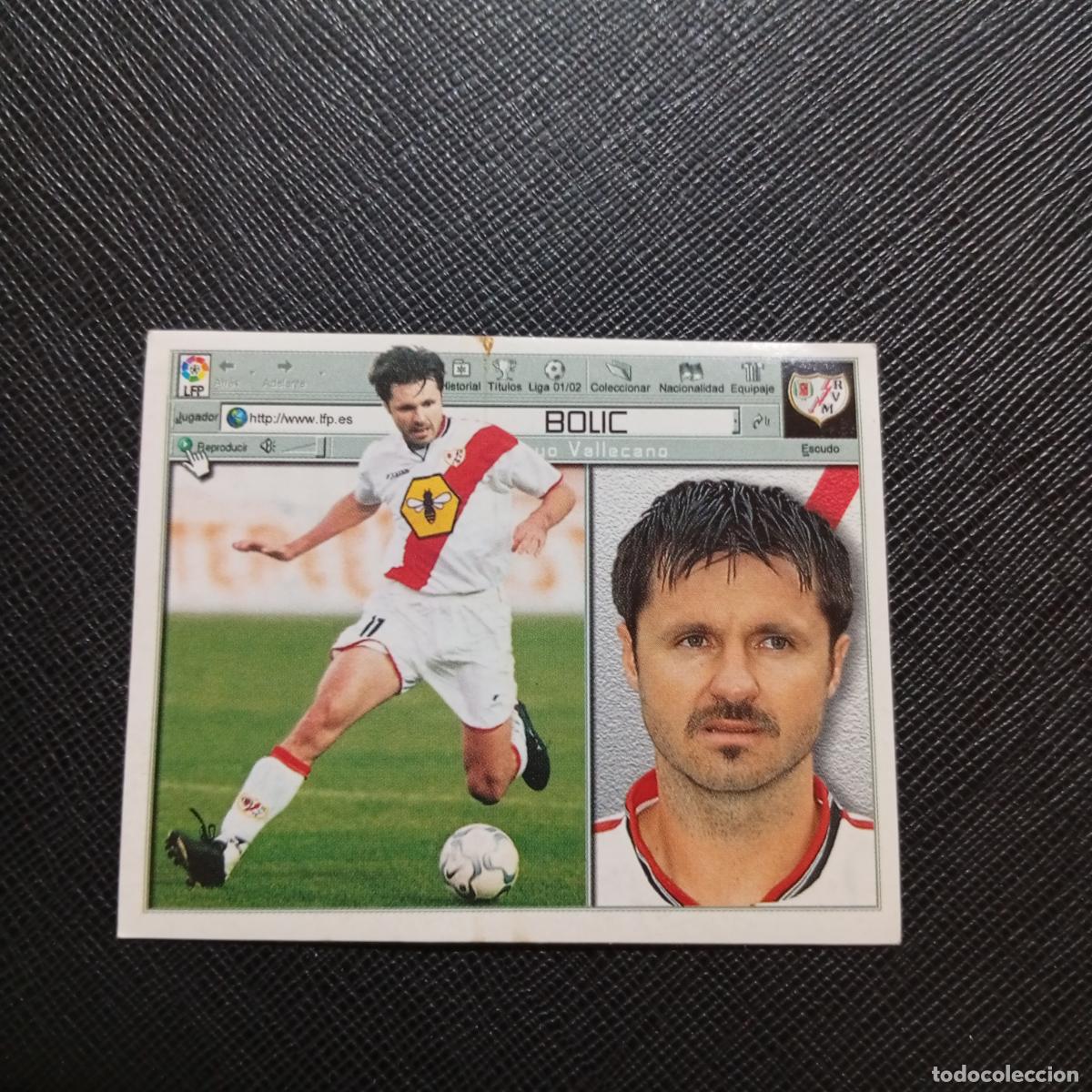 Figurine di Calcio: BOLIC RAYO VALLECANO ESTE 2001 2002 CROMO FUTBOL 01 02 LIGA - SIN PEGAR - A216 PG307