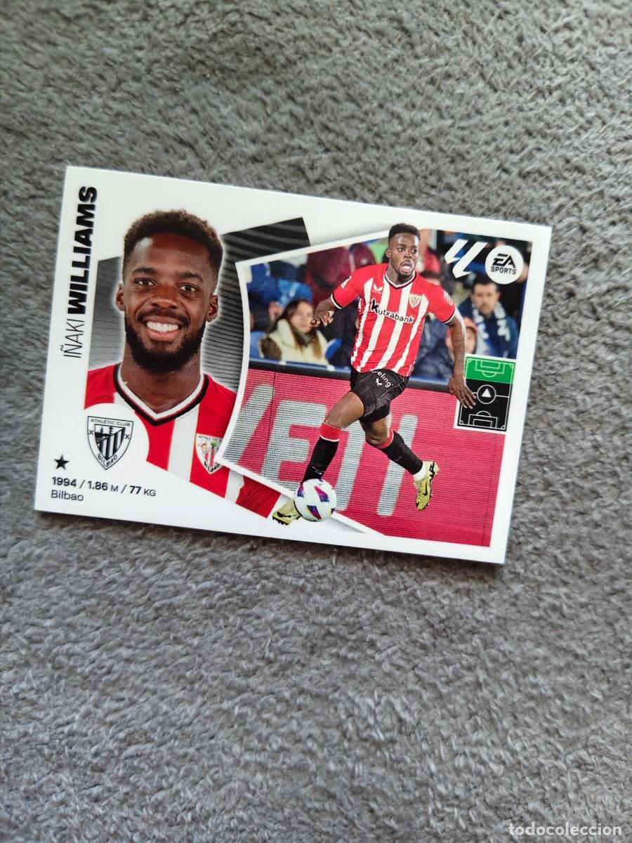 Figurine di Calcio: ESTE LA LIGA 24 25 I&Ntilde;AKI WILLIAMS (19) ATHLETIC CLUB LALIGA PANINI 2024 2025