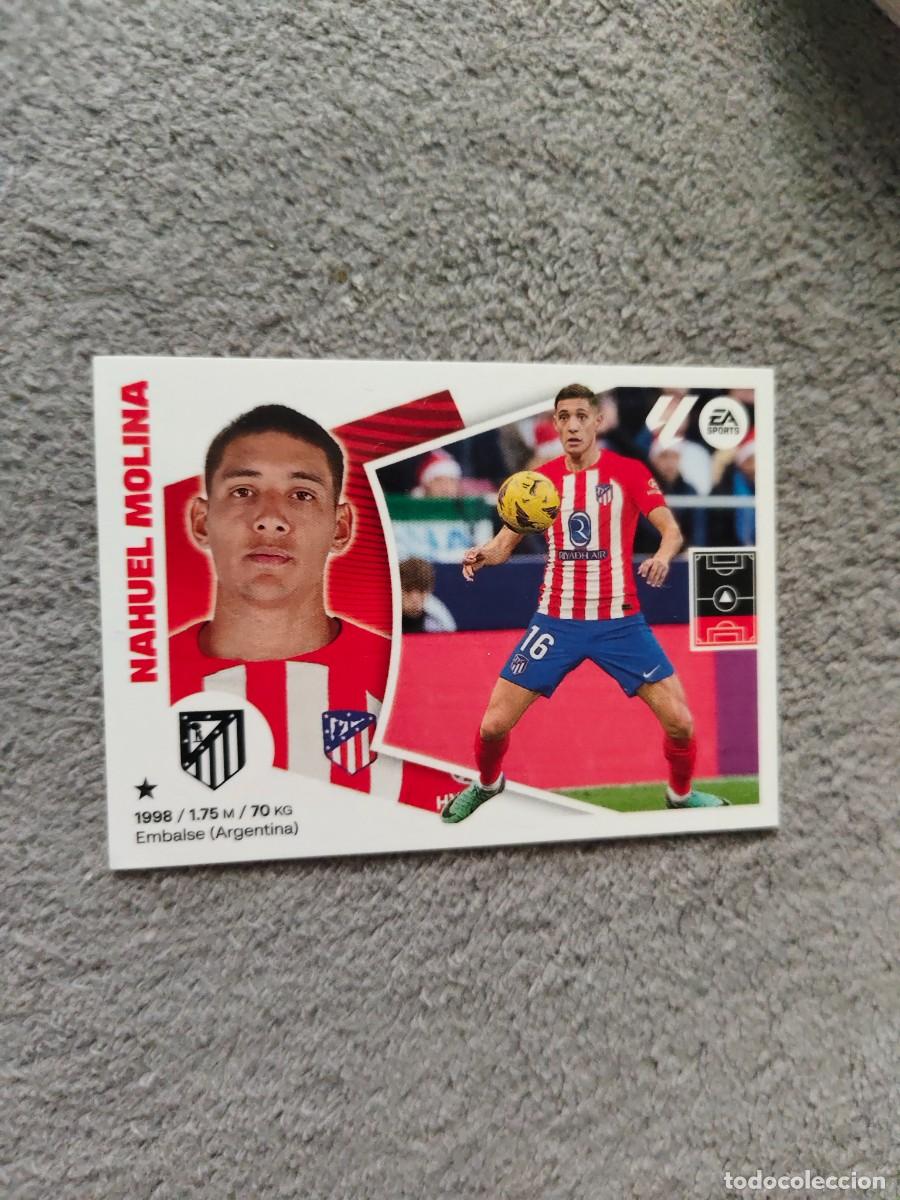 Figurine di Calcio: ESTE LA LIGA 24 25 NAHUEL MOLINA (5) ATL&Eacute;TICO DE MADRID LALIGA PANINI 2024 2025