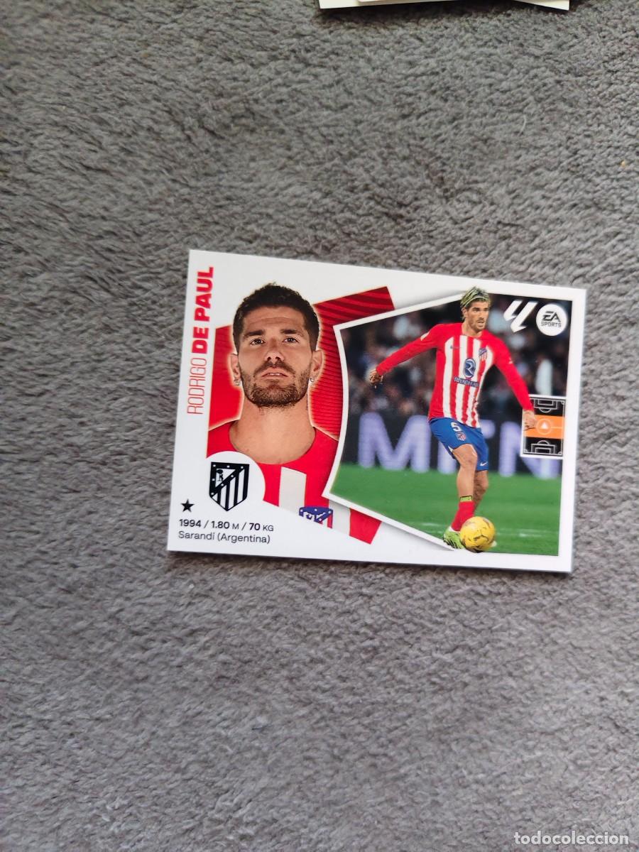 Figurine di Calcio: ESTE LA LIGA 24 25 RODRIGO DE PAUL (10) ATL&Eacute;TICO DE MADRID LALIGA PANINI 2024 2025