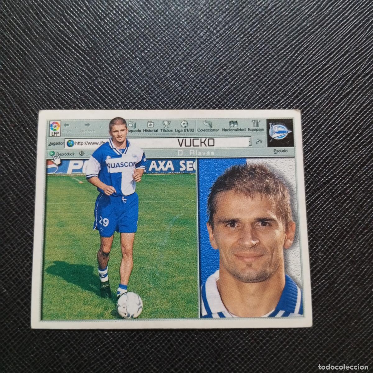 Figurine di Calcio: VUCKO ALAVES ESTE 2001 2002 CROMO FUTBOL 01 02 LIGA - SIN PEGAR - A216 PG307