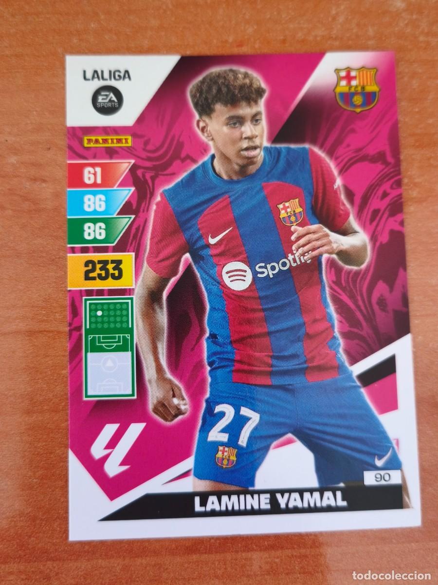 Figurine di Calcio: Adrenalyn, LAMINE YAMAL 2023 24. rookie