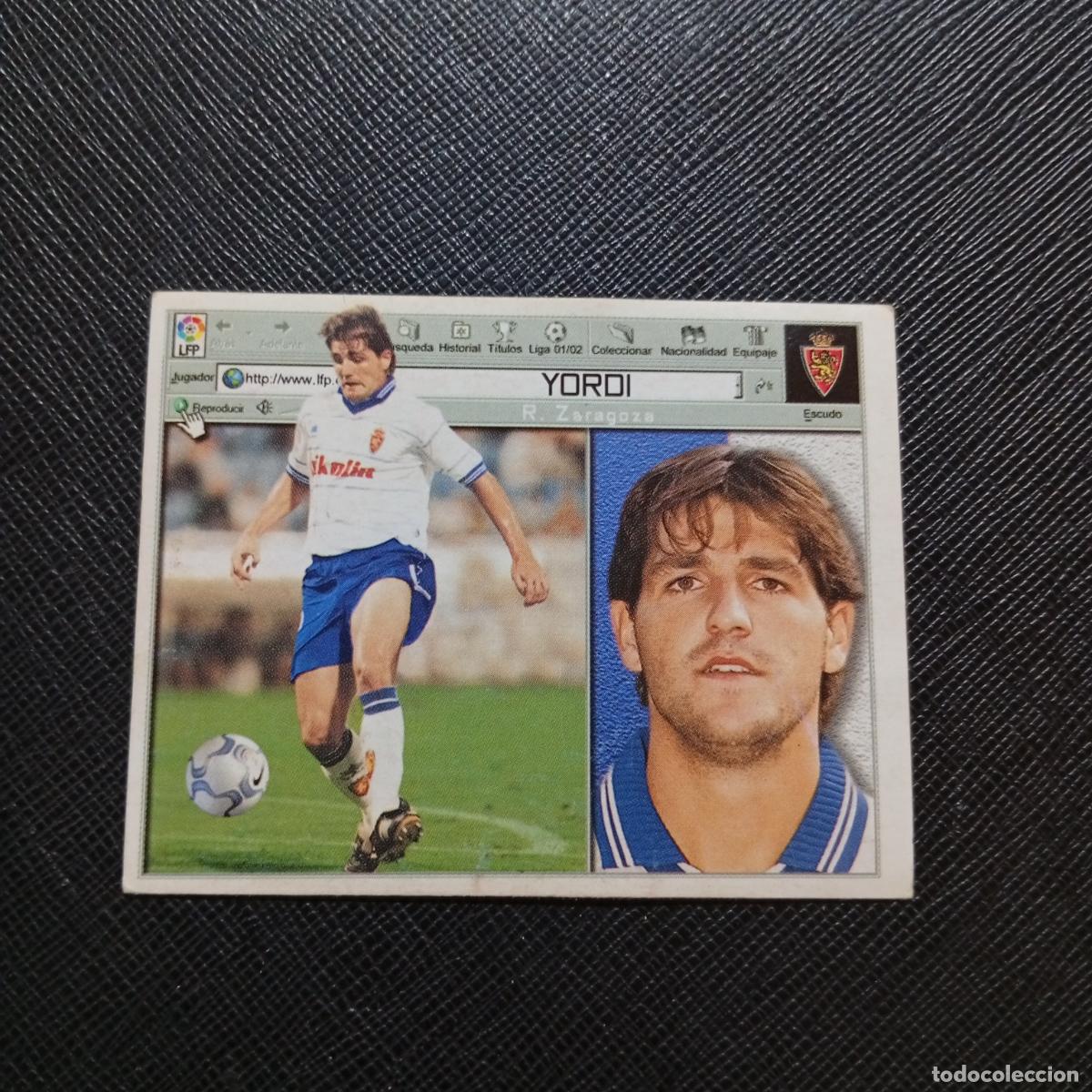 Figurine di Calcio: YORDI TENERIFE ESTE 2001 2002 CROMO FUTBOL 01 02 LIGA - SIN PEGAR - A216 PG307