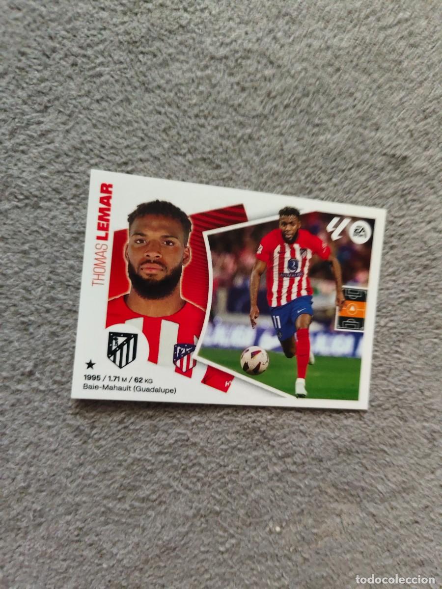 Figurine di Calcio: ESTE LA LIGA 24 25 THOMAS LEMAR (15) ATL&Eacute;TICO DE MADRID LALIGA PANINI 2024 2025