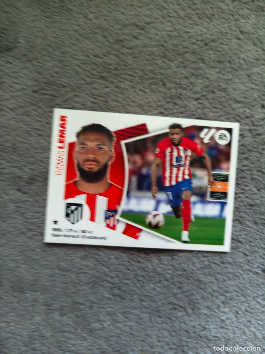 Figurine di Calcio: ESTE LA LIGA 24 25 THOMAS LEMAR (15) ATL&Eacute;TICO DE MADRID LALIGA PANINI 2024 2025