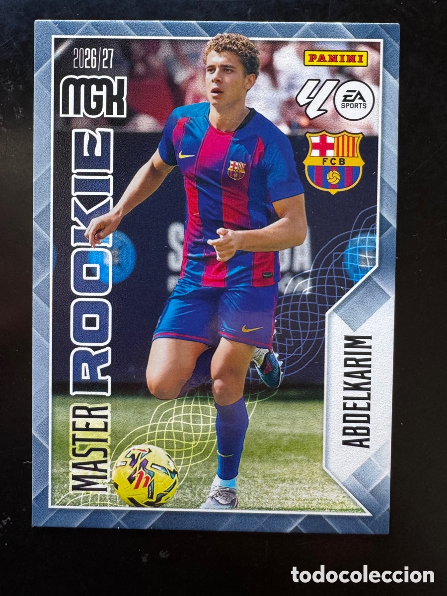 Cromos de f&uacute;tbol: Adelkarim Master Rookie 406 Barcelona Megacracks 2026/27