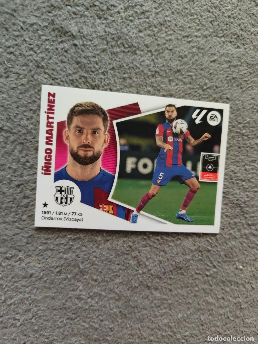 Cromos de f&uacute;tbol: ESTE LA LIGA 24 25 &Iacute;&Ntilde;IGO MART&Iacute;NEZ (8B) FC BARCELONA LALIGA PANINI 2024 2025