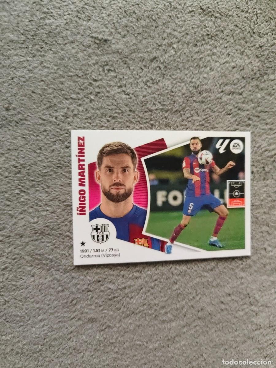 Cromos de f&uacute;tbol: ESTE LA LIGA 24 25 &Iacute;&Ntilde;IGO MART&Iacute;NEZ (8B) FC BARCELONA LALIGA PANINI 2024 2025