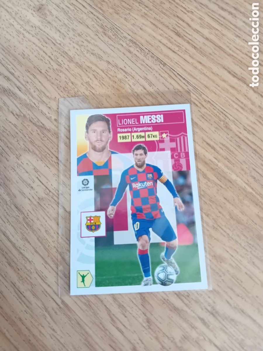 Cromos de f&uacute;tbol: Messi N&deg; 15 Barcelona 20 21 2020 2021 Este Panini Nuevo