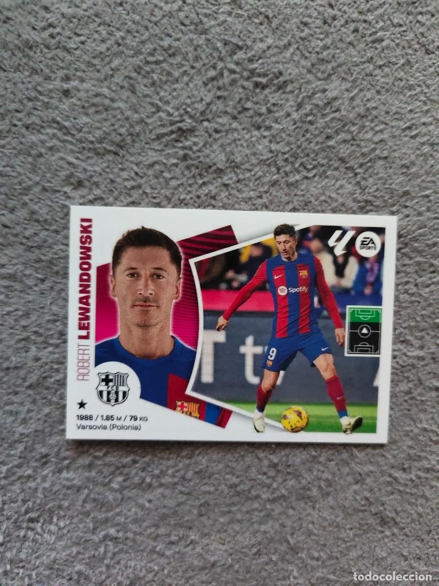 Cromos de f&uacute;tbol: ESTE LA LIGA 24 25 ROBERT LEWANDOWSKI (19) FC BARCELONA LALIGA PANINI 2024 2025
