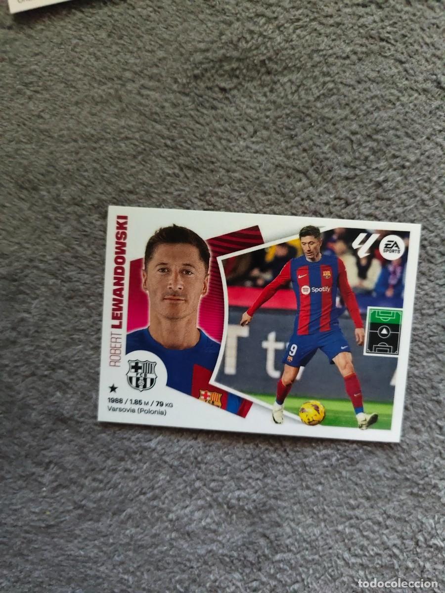 Cromos de f&uacute;tbol: ESTE LA LIGA 24 25 ROBERT LEWANDOWSKI (19) FC BARCELONA LALIGA PANINI 2024 2025